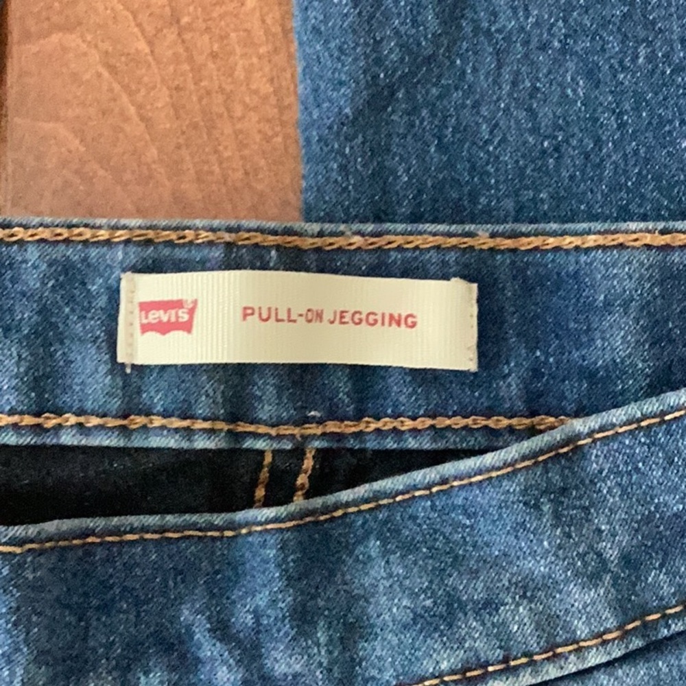 💗 Girls LEVI’S jeans Sz 12 denim jeggings EUC - Picture 8 of 11